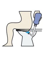 Mobiles Bidet WEISS